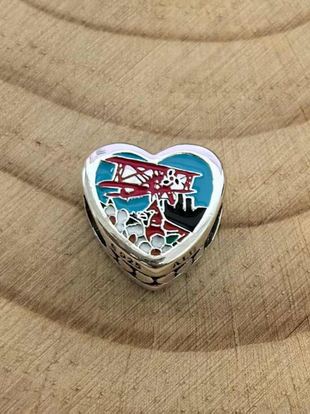 Pandora North Carolina land of the Sky Exclusive Charm, S925 Silver Jewelry